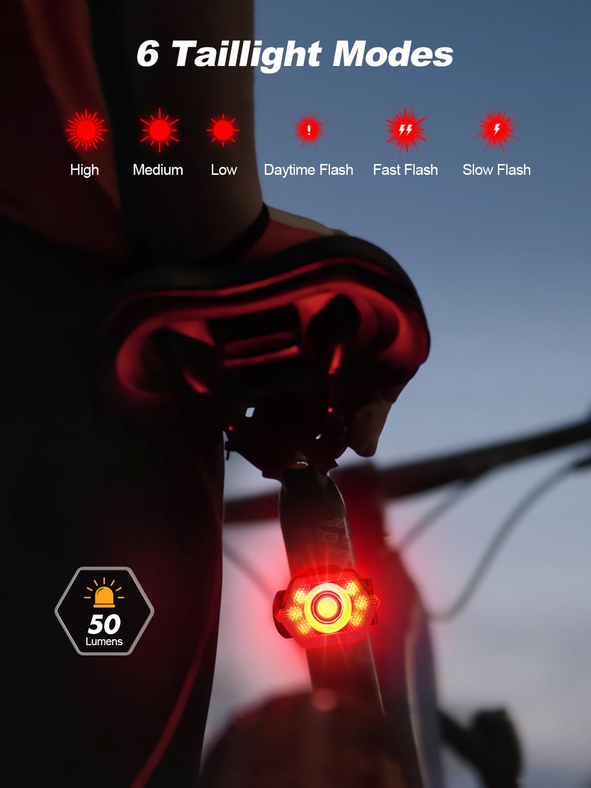 Verbesserte Fahrradlichter Super Bright