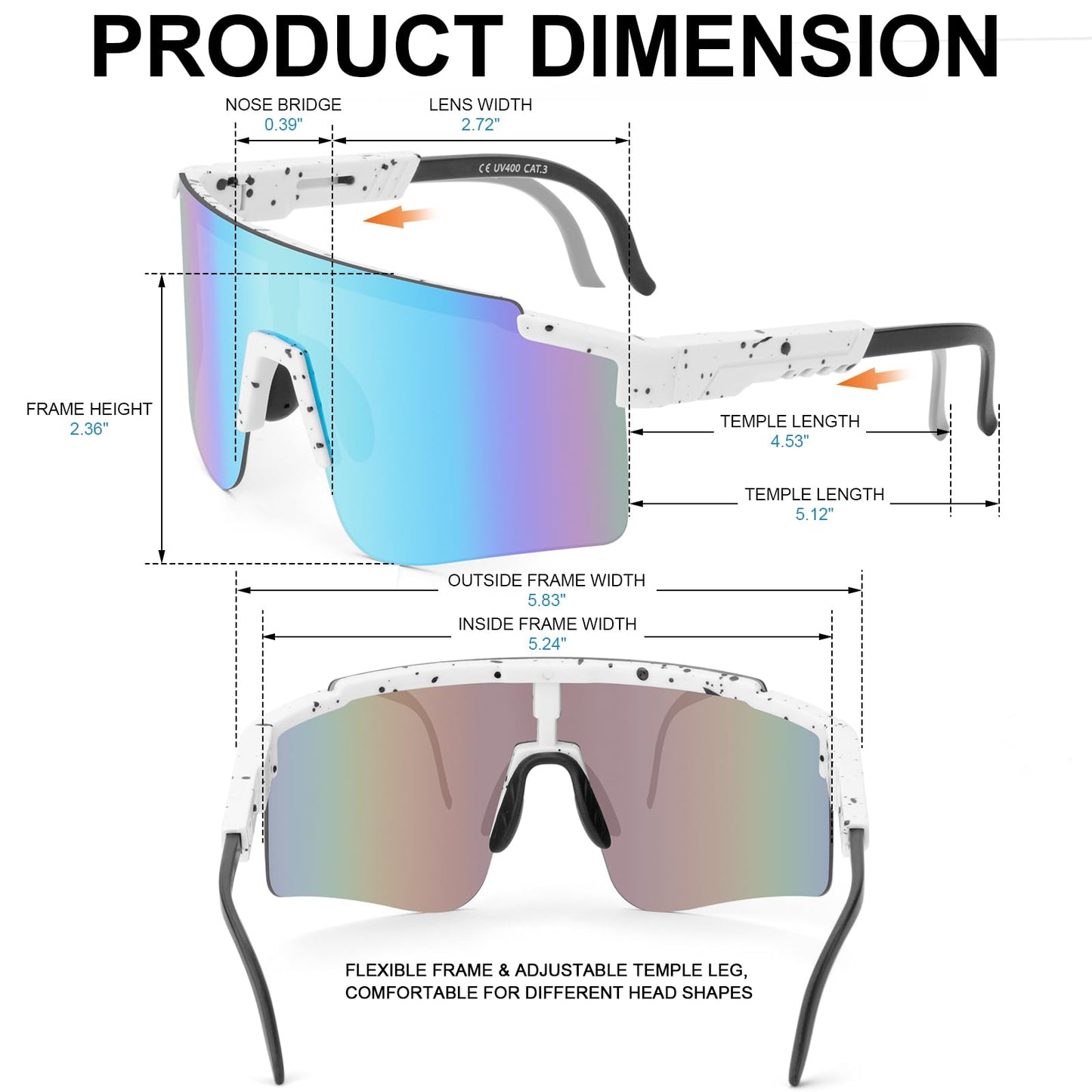 Professional Cycling Glasses