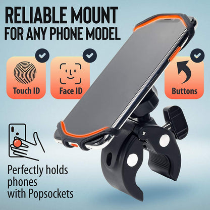 Reliable Bike Phone Holder for iPhone