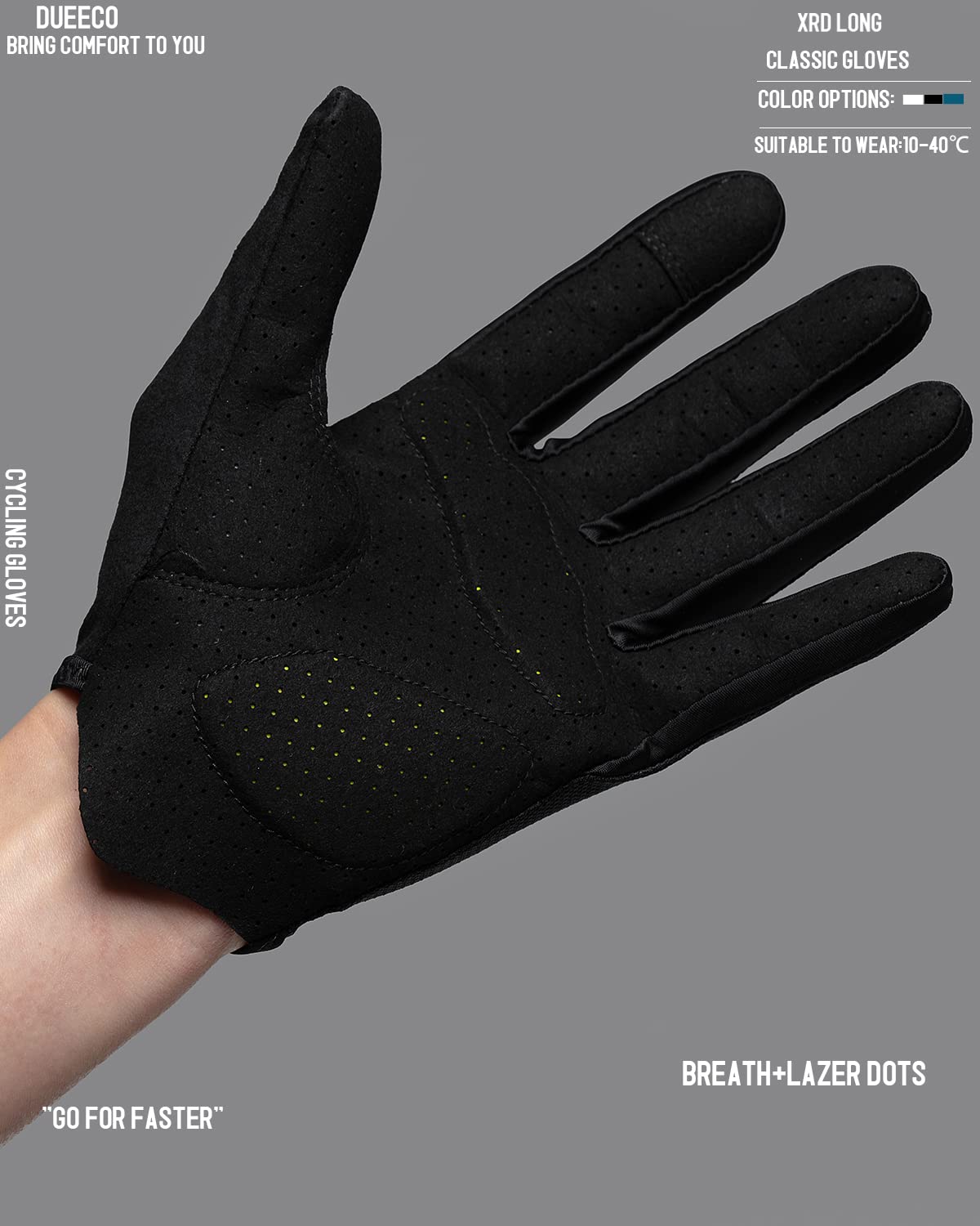 Cycling Gloves with 3MM XRD Padding Palm