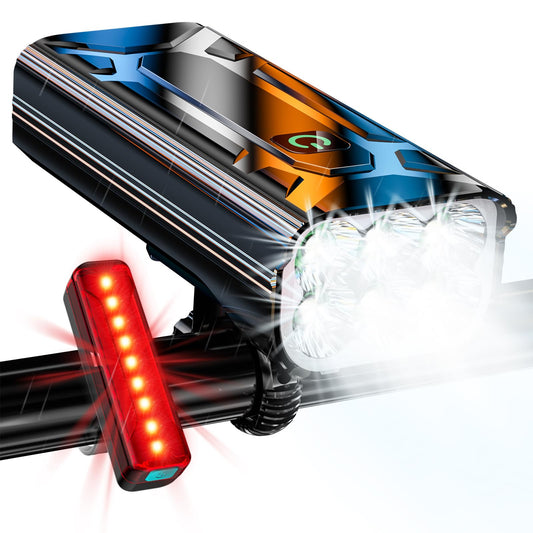 10000 Lumen Superhelles 6-LED-Fahrradlicht