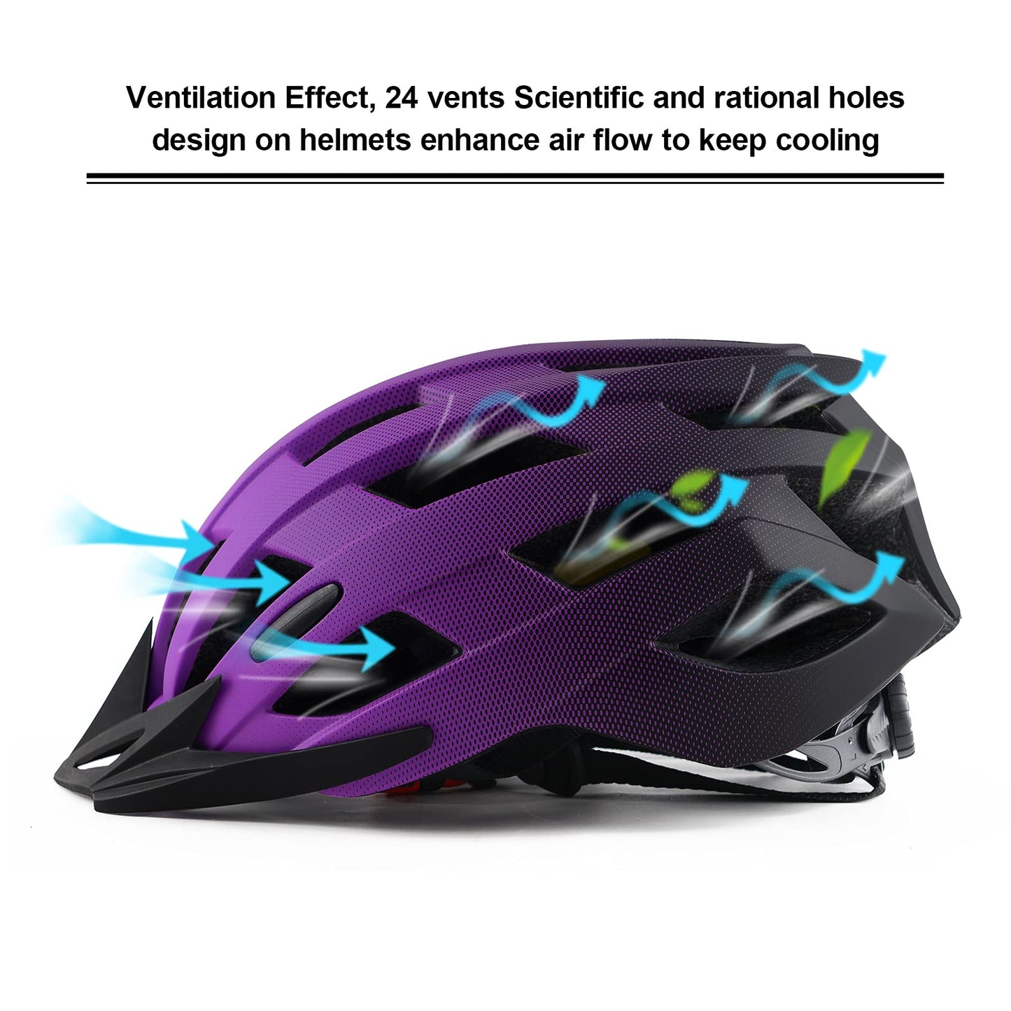 Adult Bike Helmet with Detachable Visor