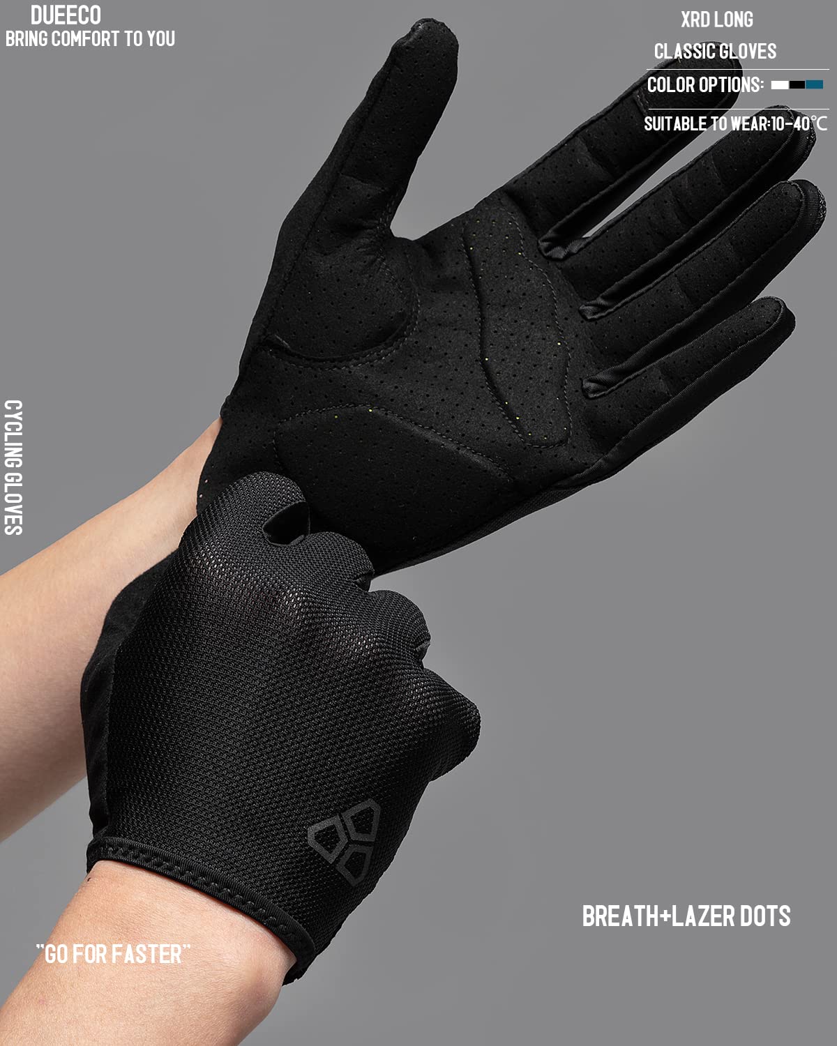 Cycling Gloves with 3MM XRD Padding Palm