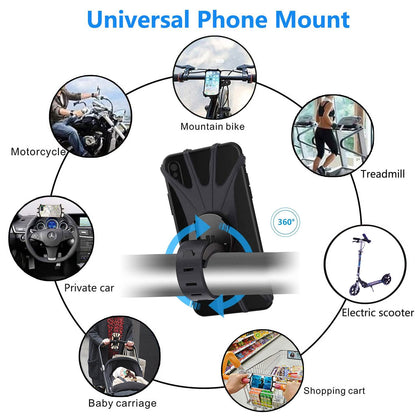 2 Pack Universal Bike Phone Mounts