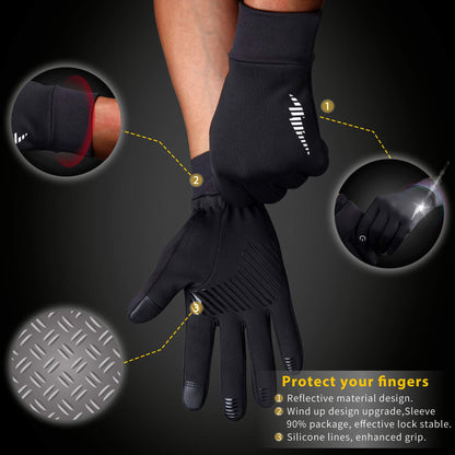 Gloves with Touch Screen for Cycling