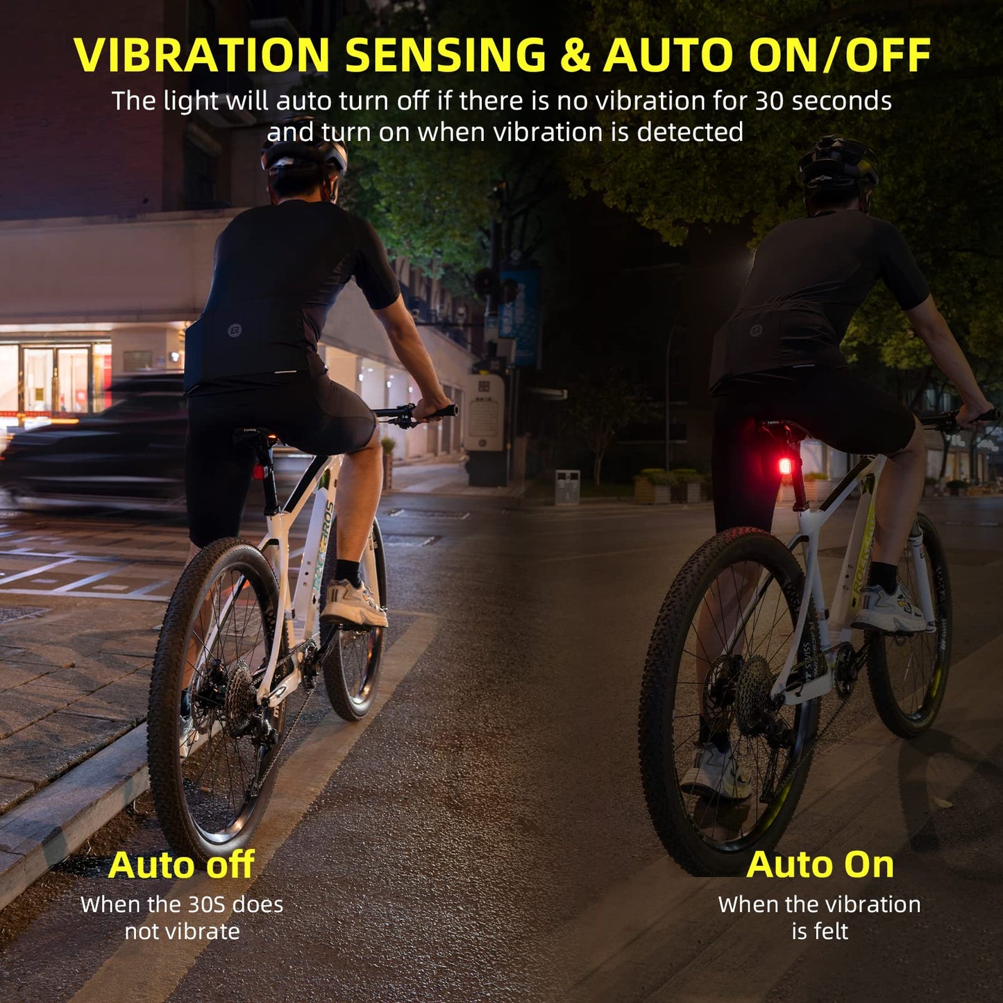 Smart Bike Tail Light for Night Riding