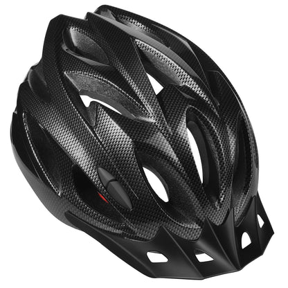 Lightweight Bicycle Helmet with Detachable Sun Visor