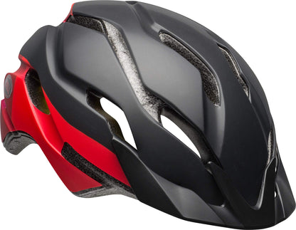 Fahrradhelm für Erwachsene, Schwarz/Rot